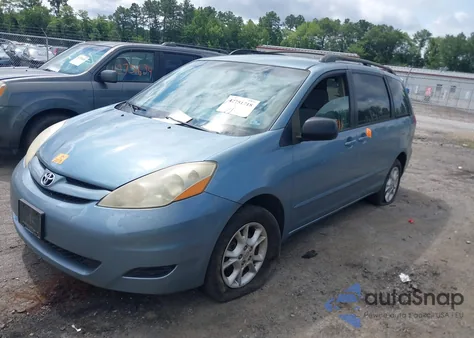 2006 Toyota Sienna Le из США, поврежденный, VIN 5TDBA23C76S071998